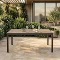 Del Terra Aluminium Extension Table 